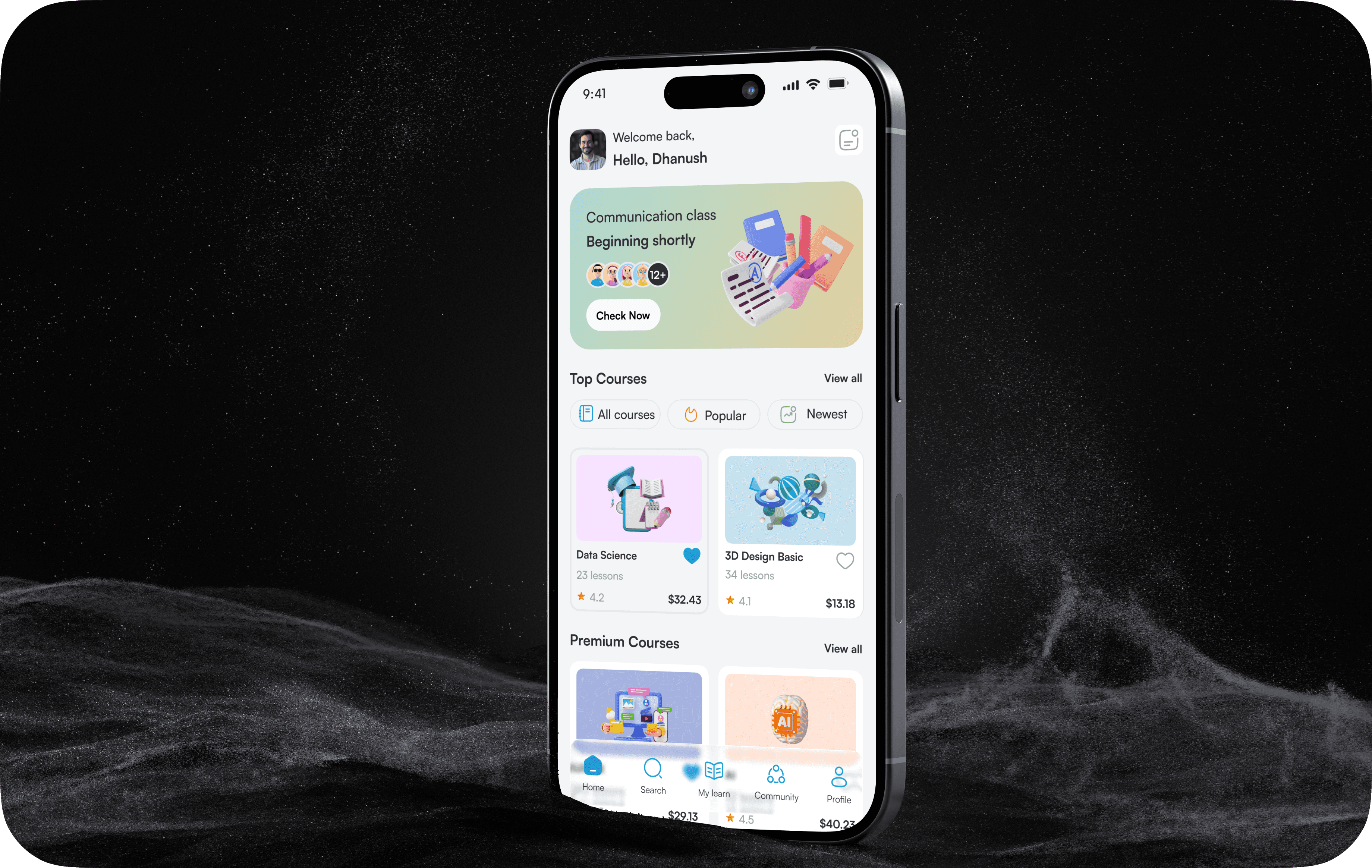 E-Learning Mobile App