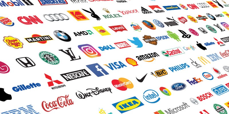 Famous brand logos