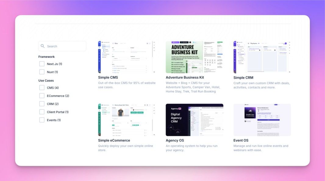 Directus templates