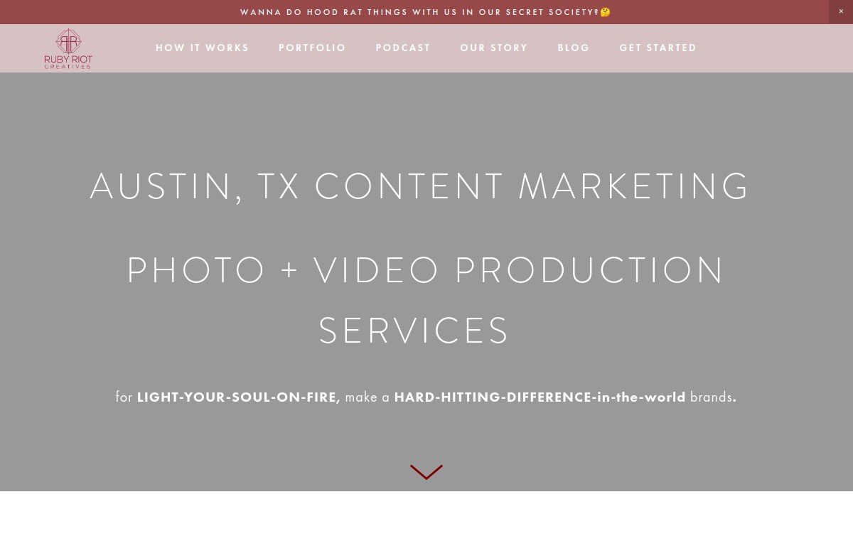 Ruby Riot Creatives