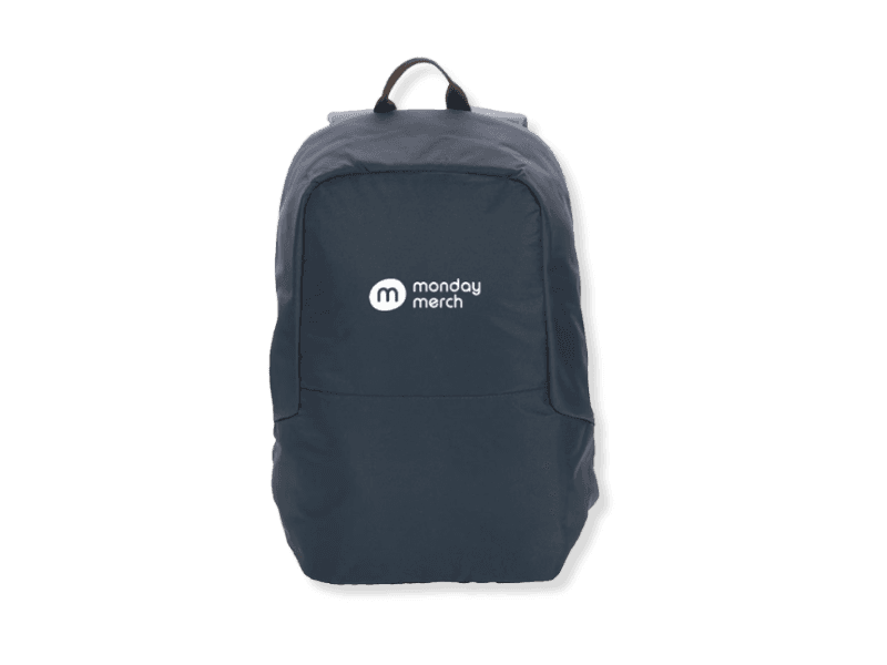 Secure anti-theft backpack for corporate gifts and travel