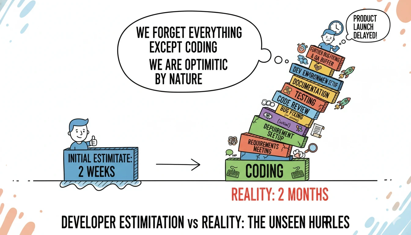 Developer Estimation vs Reality