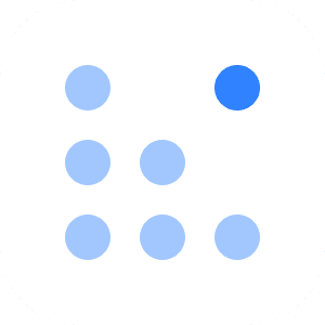 icon with dots in a grid