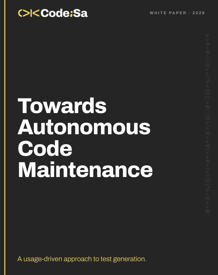Towards Automated Code Maintenance – Code Sa White Paper 2026. A usage-driven approach to test generation for C/C++ open source projects.