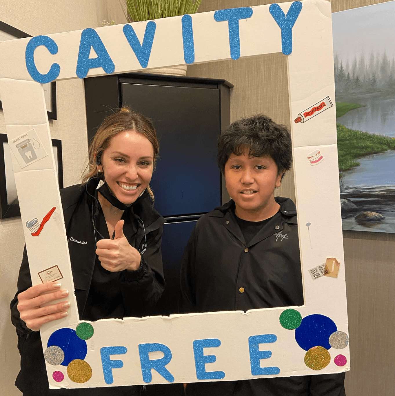 Lucky Cavity-free winner at ScarboroSmiles inn Scarborough, ON | Best dentist for children in Scarborough, ON