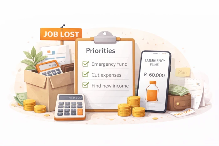 What to do financially after losing a job?