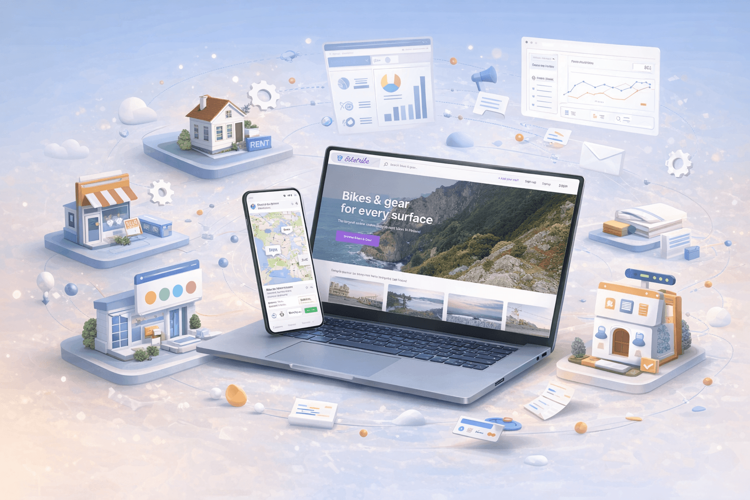 An image of Dreelio's dashboard