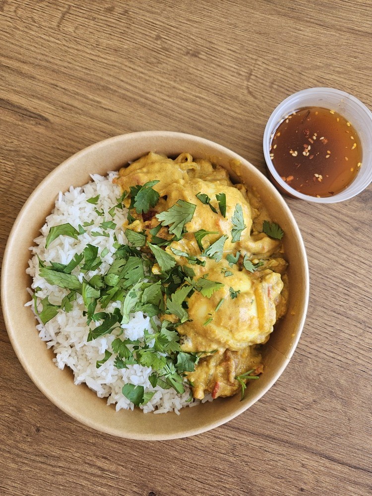 Sri Lankan Egg Curry Meal Prep