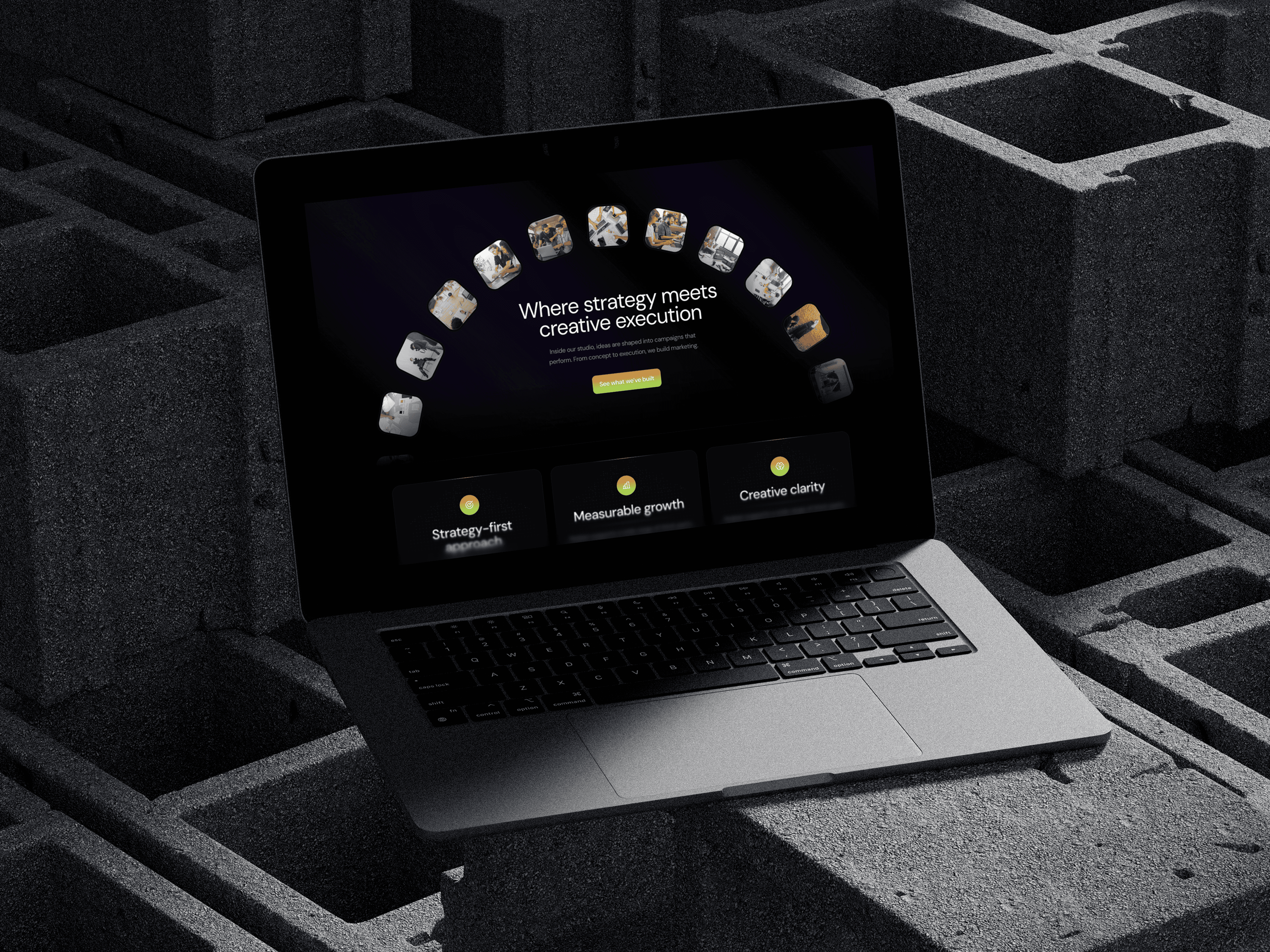 Hero section design highlighting a strong value proposition and CTA