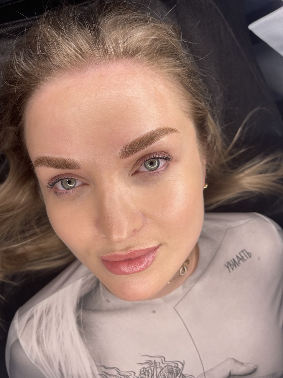 Microblading eyebrows before and after Boston