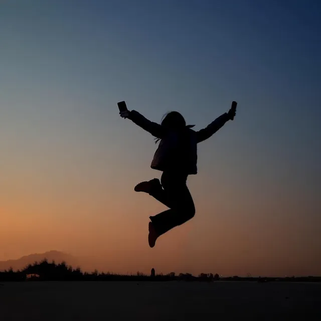 What you may notice when B12 is corrected - energy person is jumping