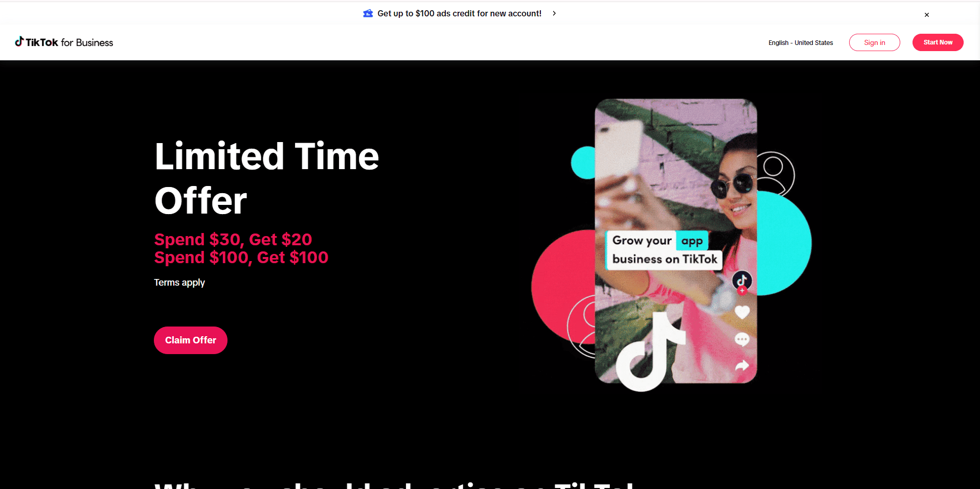 TikTok Ads Manager image