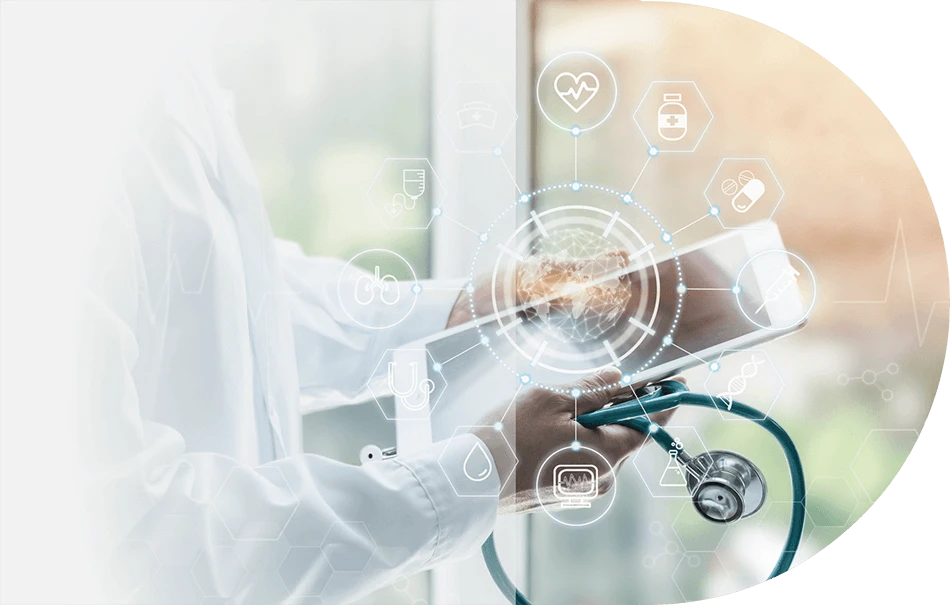 AI chat boxes with ICD-10 codes displayed including D18.01 and S72.11