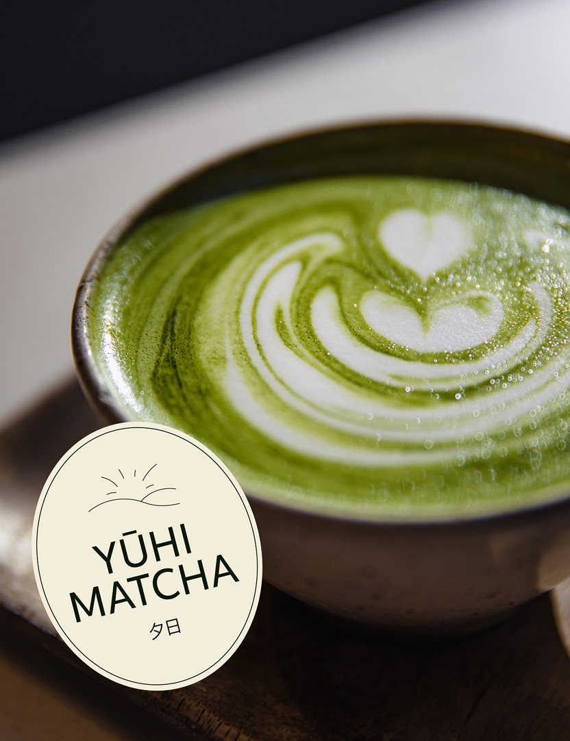 Tasse de matcha + sticker logo