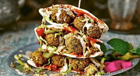 Falafel Wraps (Vegan)