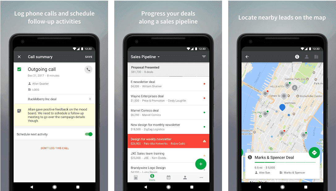Illustration of the Pipedrive app
