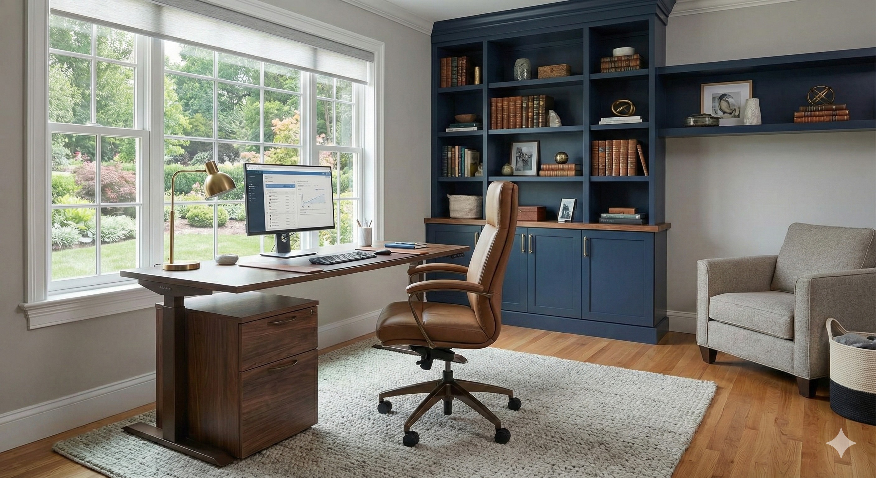 Home Office Virtual Staging