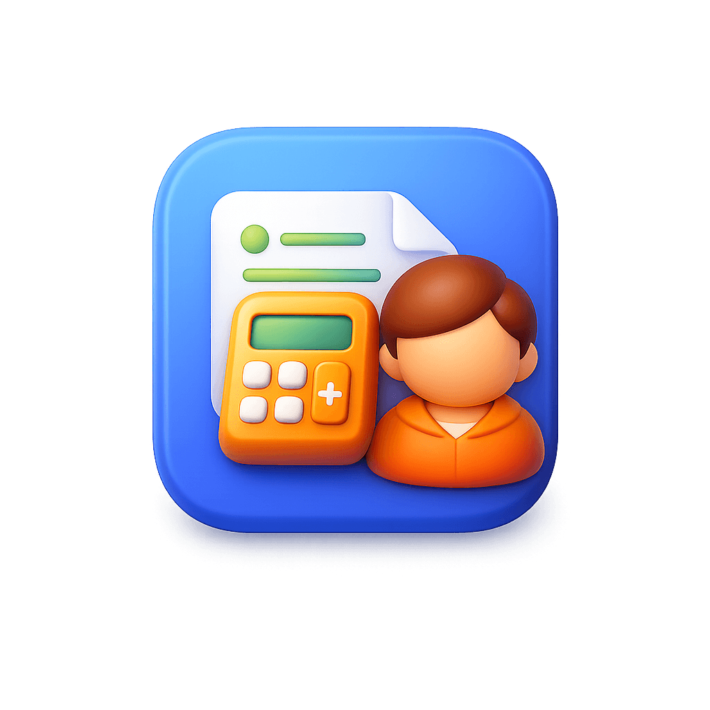 3D icon of an astronaut, who is the company logo of astro.tax