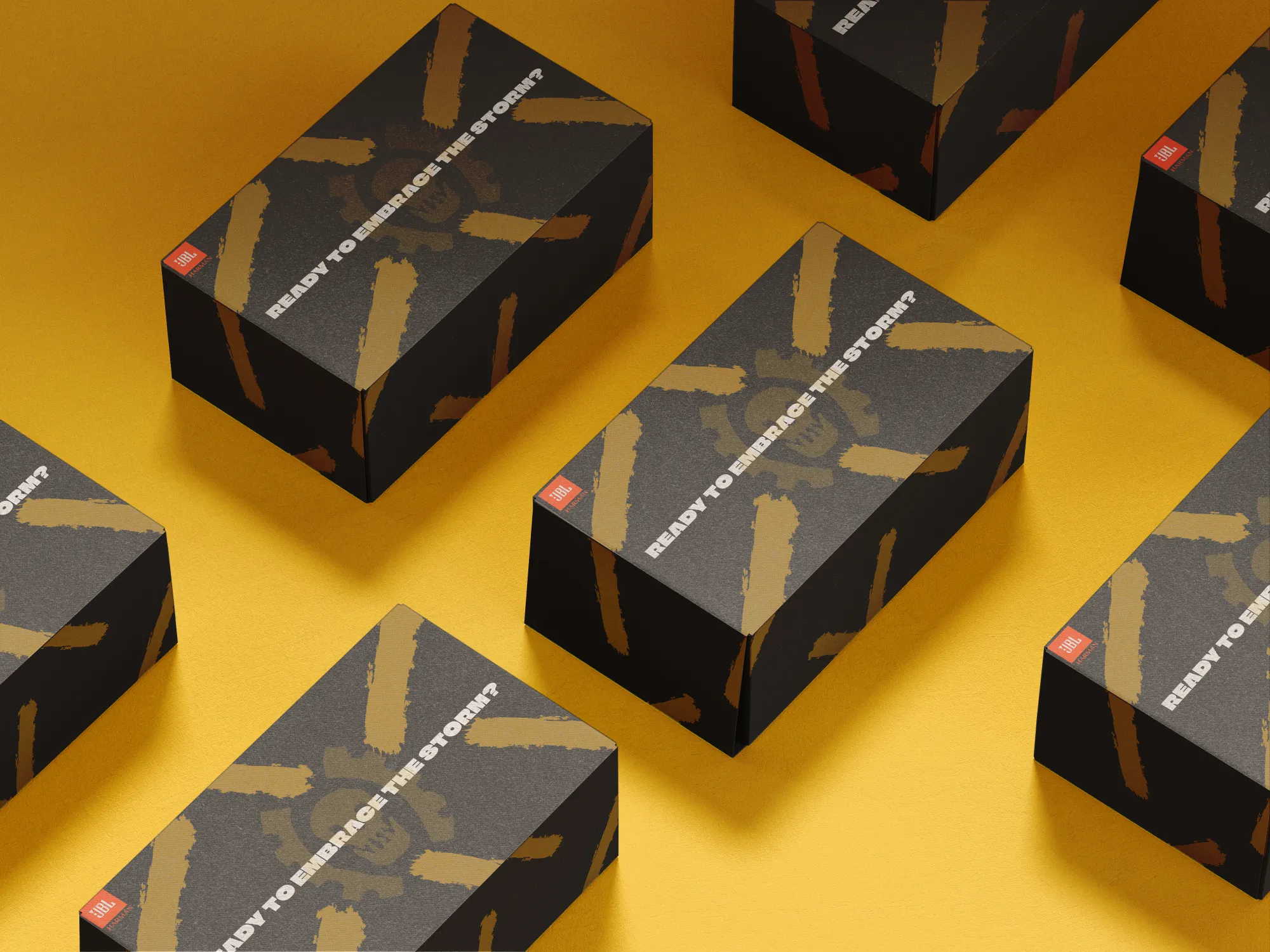 JBL × Mad Max Sound of the Storm packaging