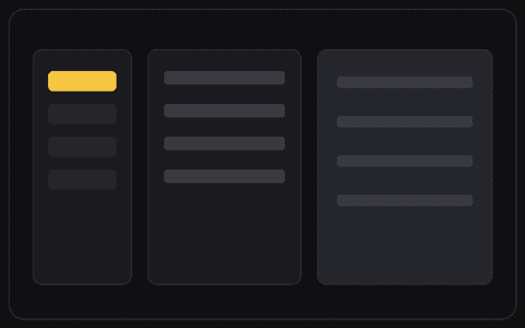 Three-Pane Layout