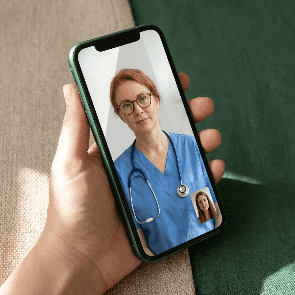 Telehealth company that uses HIPAA compliant messaging
