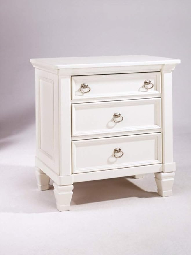 Elegant prentice nightstand with ample storage space and a timeless design.