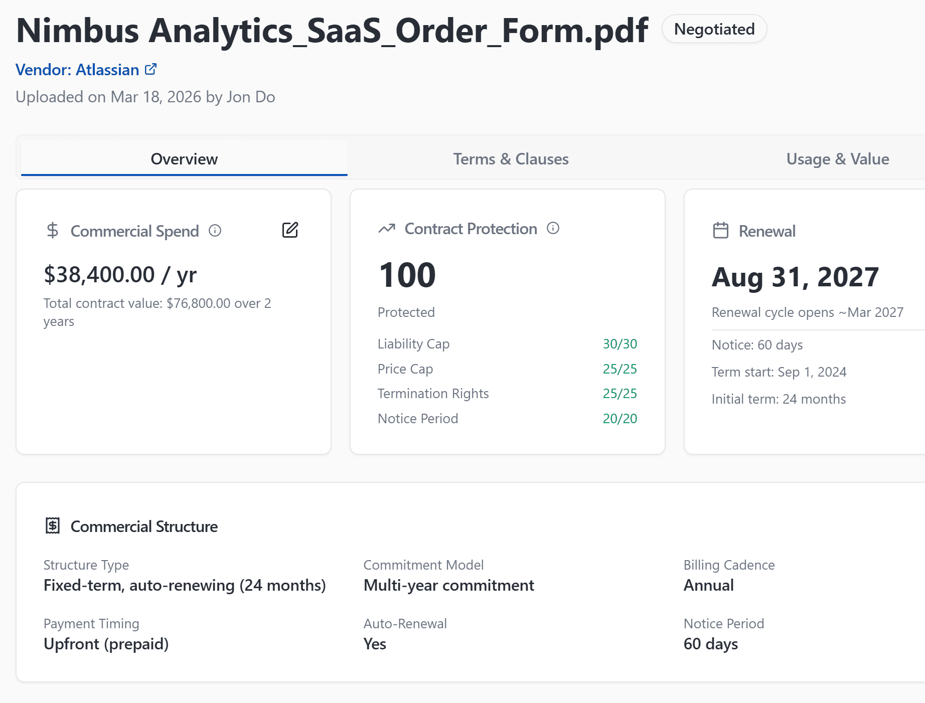 Contract Intelligence