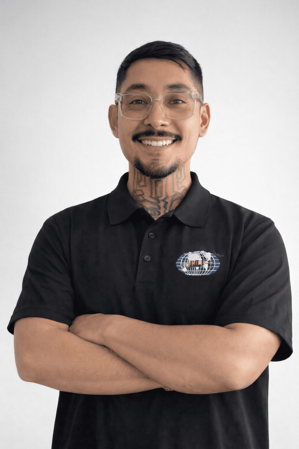 Abstract pink and blue background with water droplets.