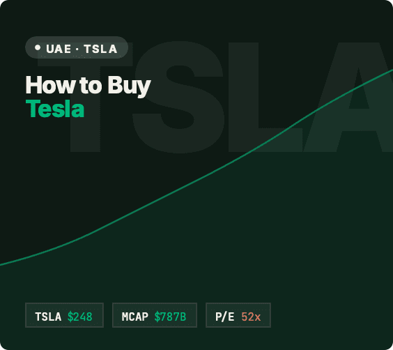 How to invest in Tesla from UAE