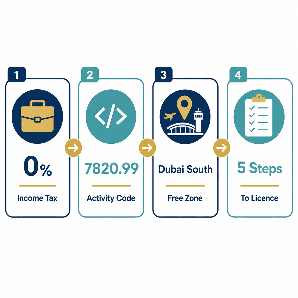 Infographic: Start a Freelancers’ Services Business in Dubai