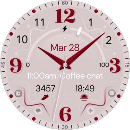 Watch Face for Wear OS watches