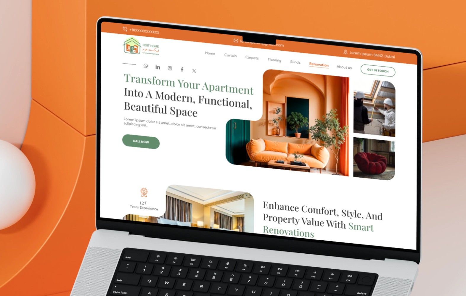 Fixit Home Website Image 4