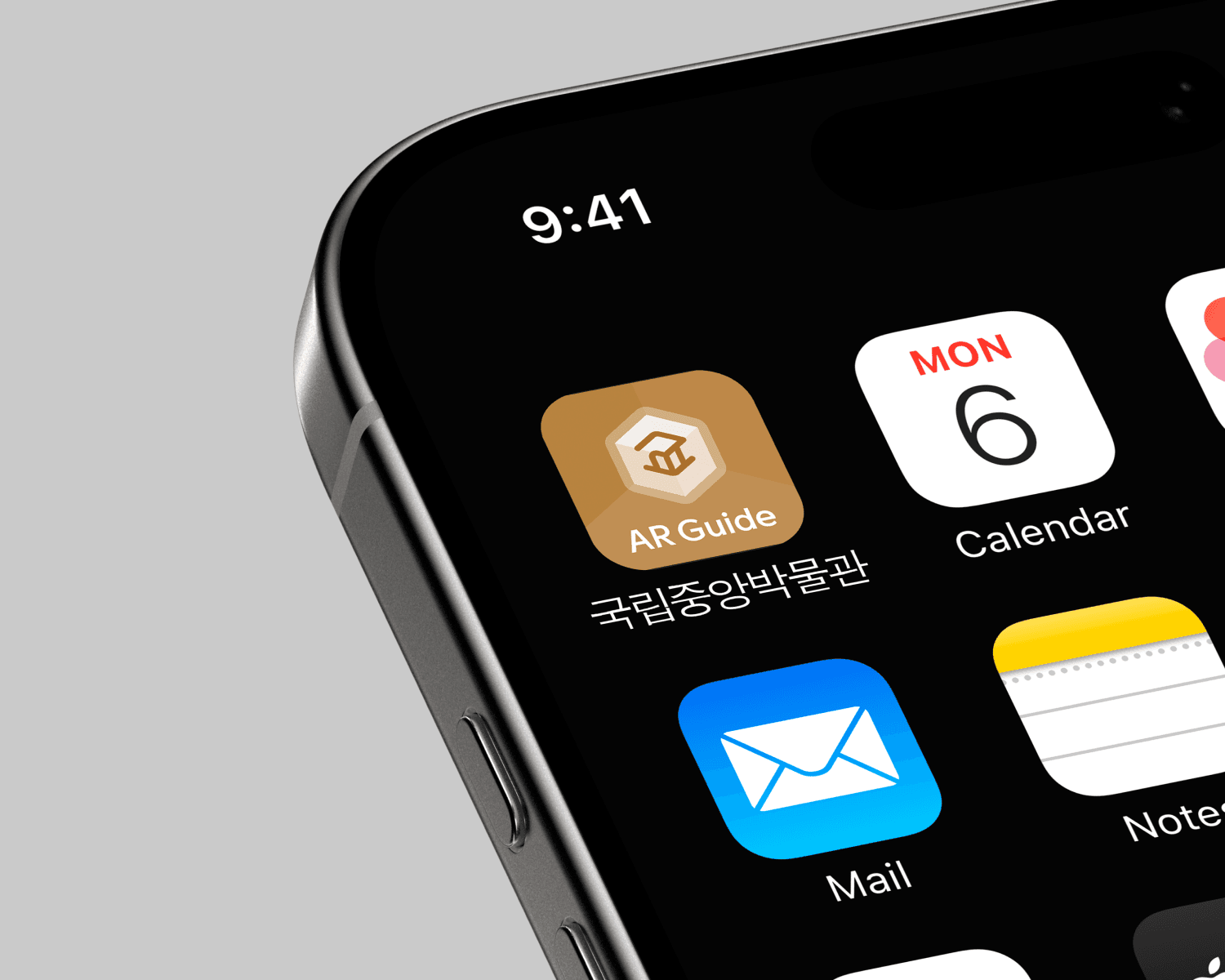 Top view of coffee can mockup with bold black typography on white background