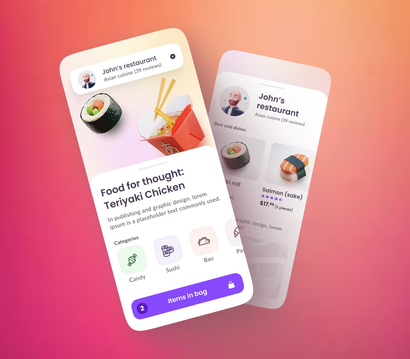 asian restaurant mobile app ui ux design figma