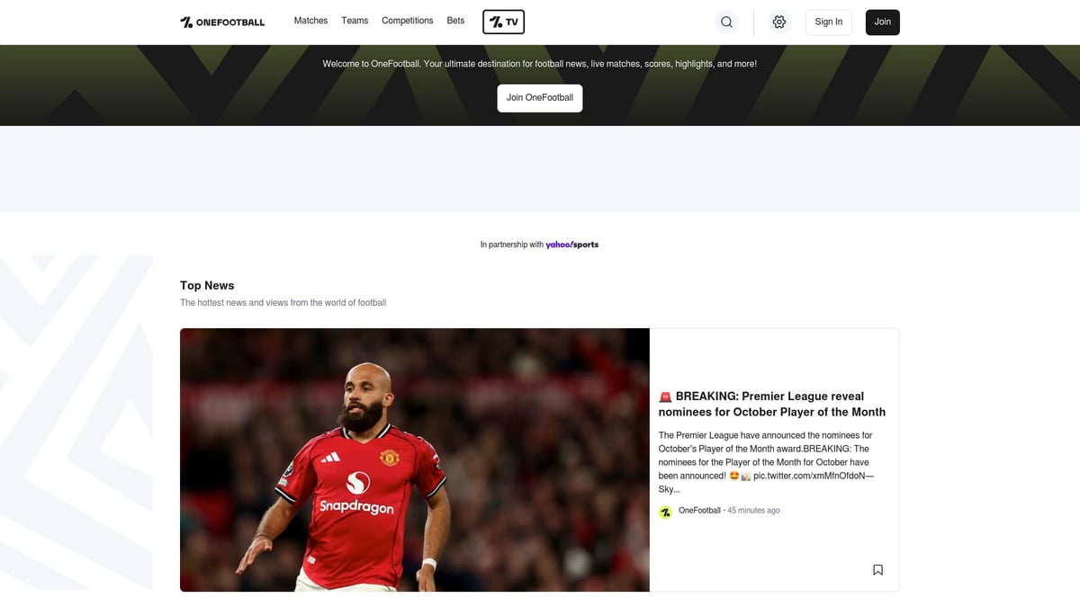 7 Essential App For Soccer Matches Picks for 2025 Fans - OneFootball