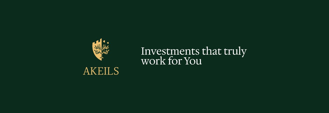 Akeils investment company logo with tagline Investments that truly work for You