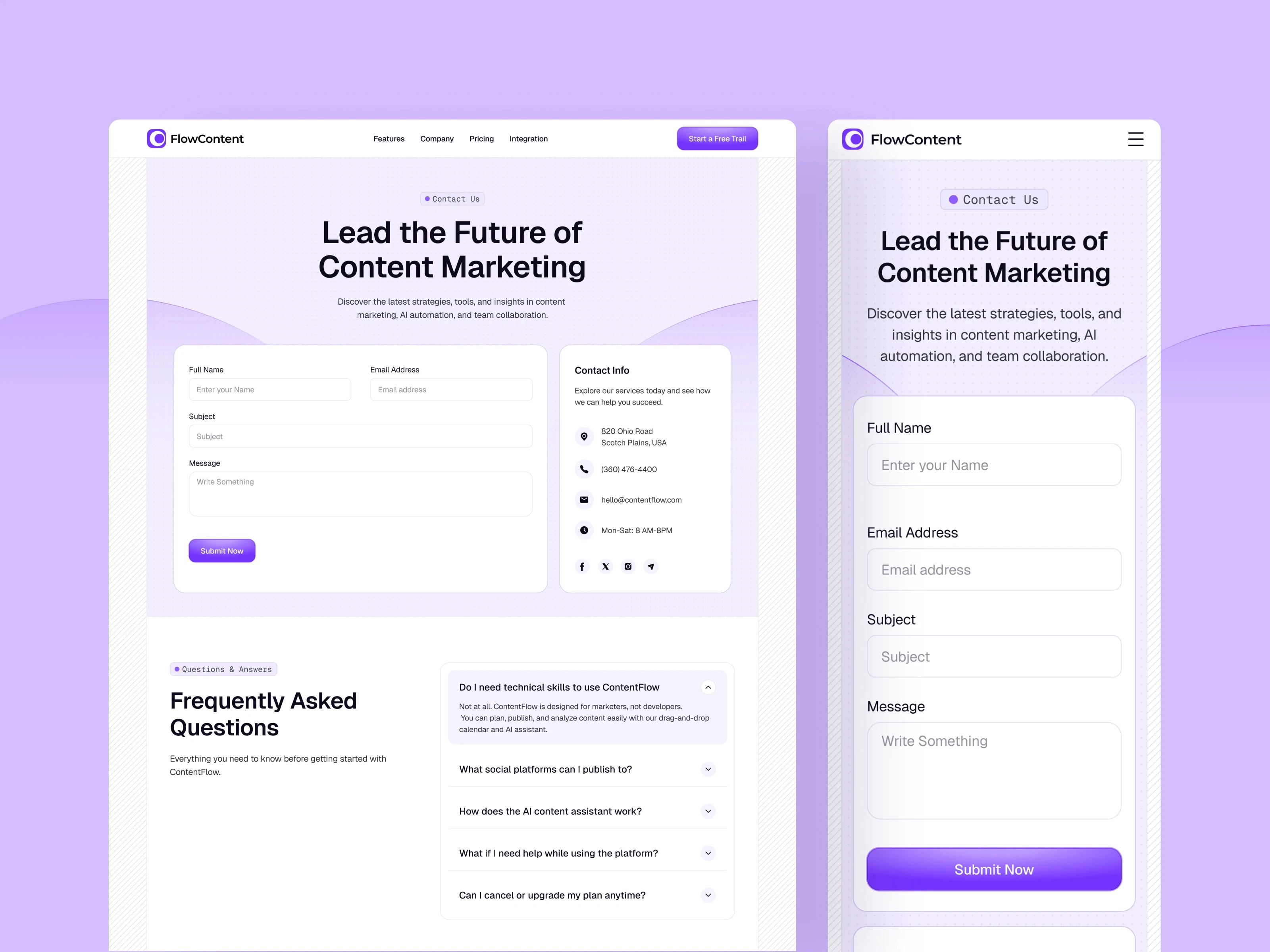 AI-Powered Content Management & Automation Template