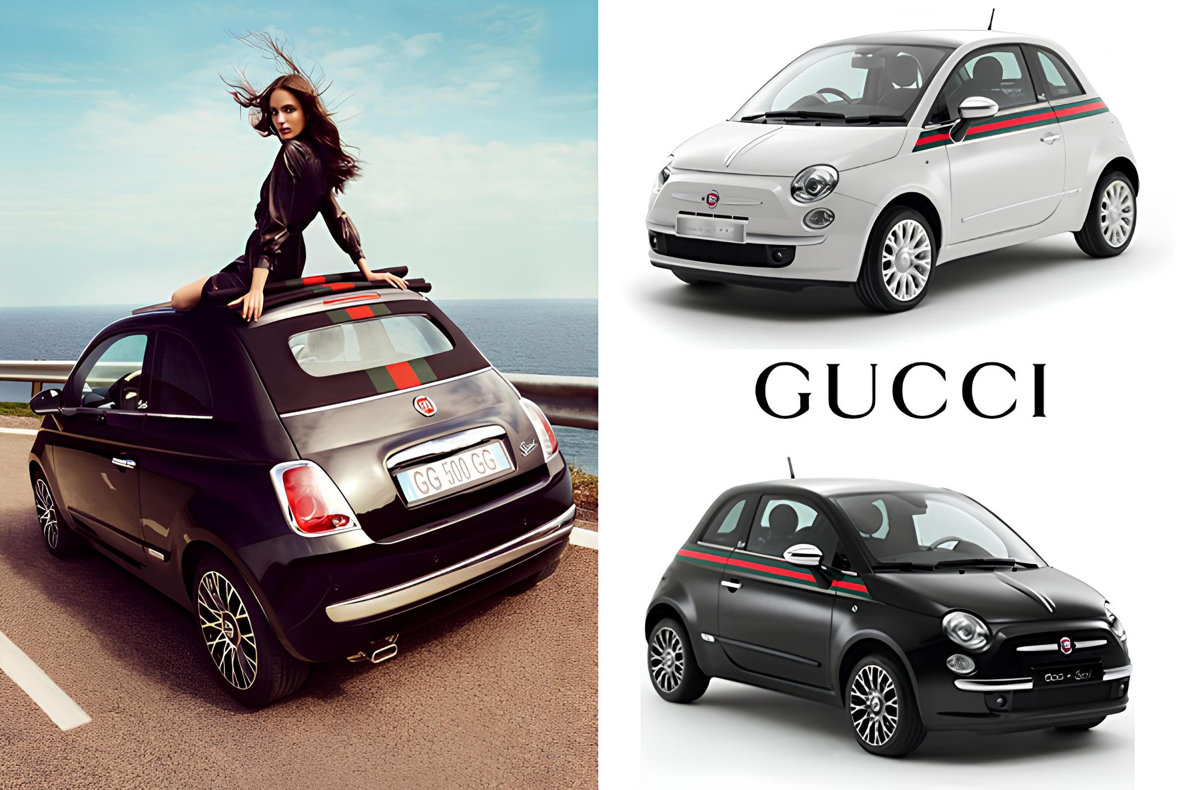 cobranding gucci fiat