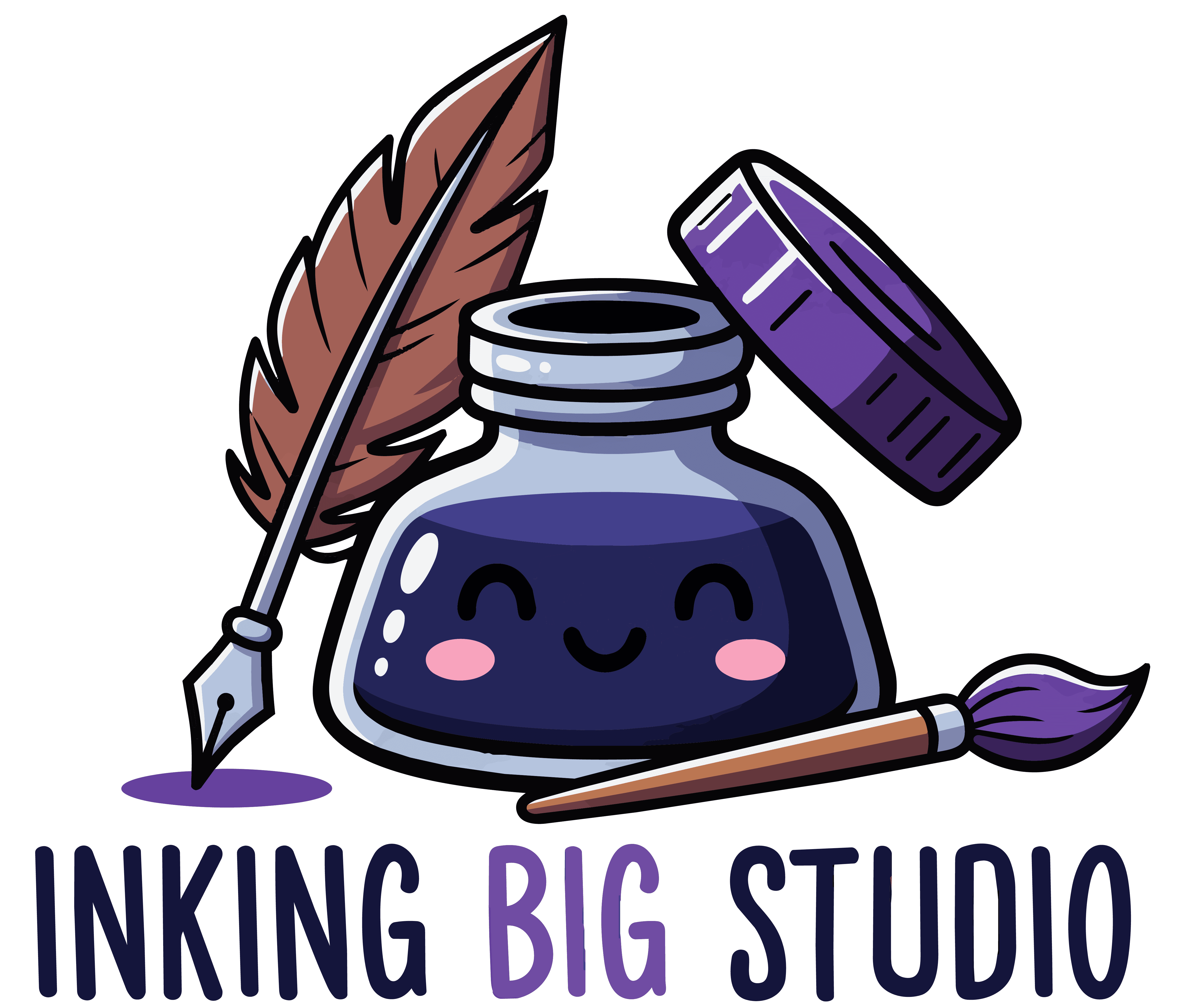 Inking Big Studio logo