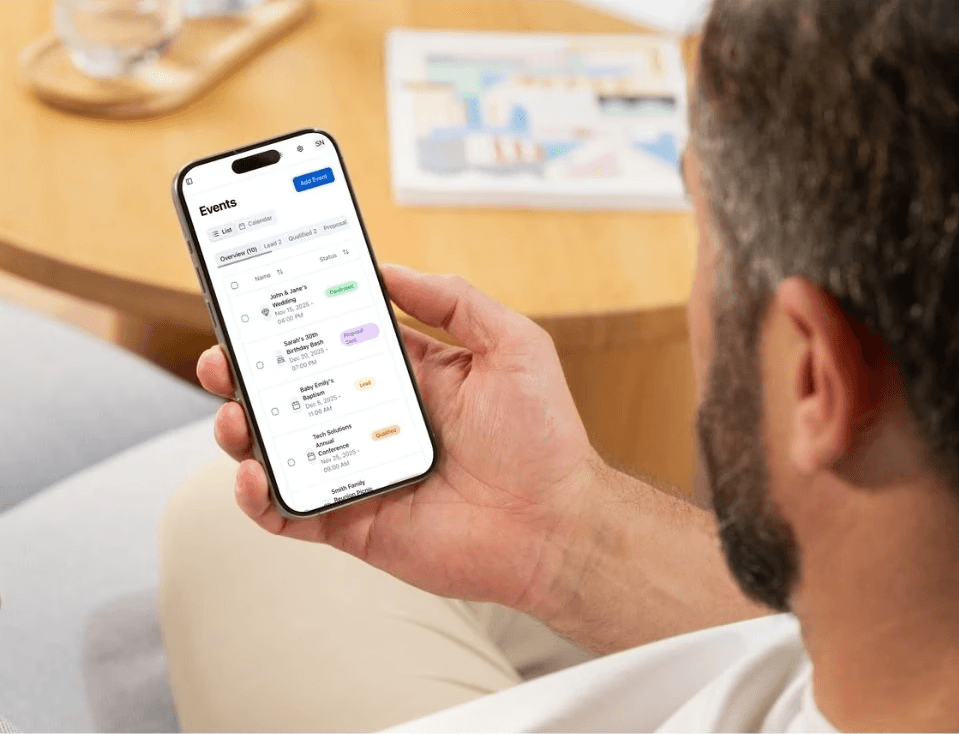 A mockup of Freelio's mobile app