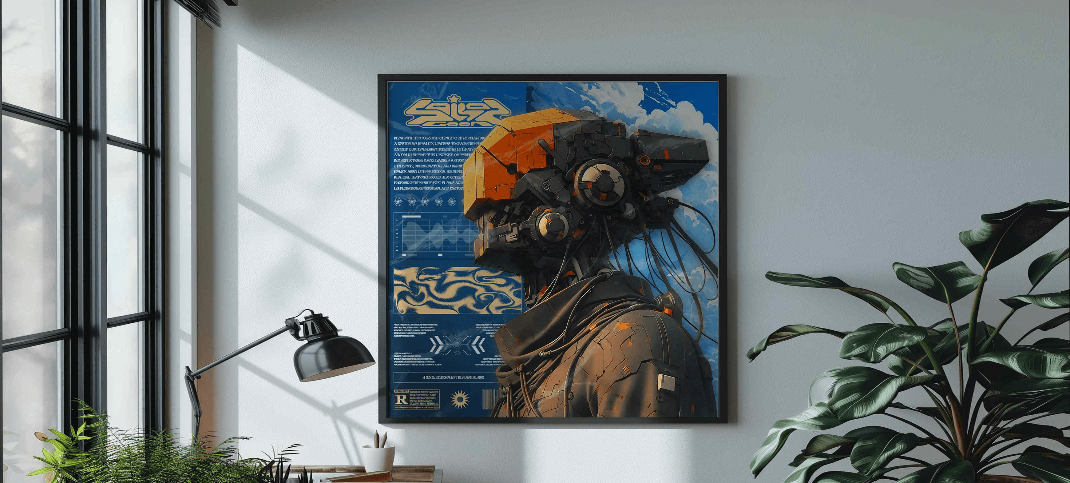 Cybernetic Soul Mockup