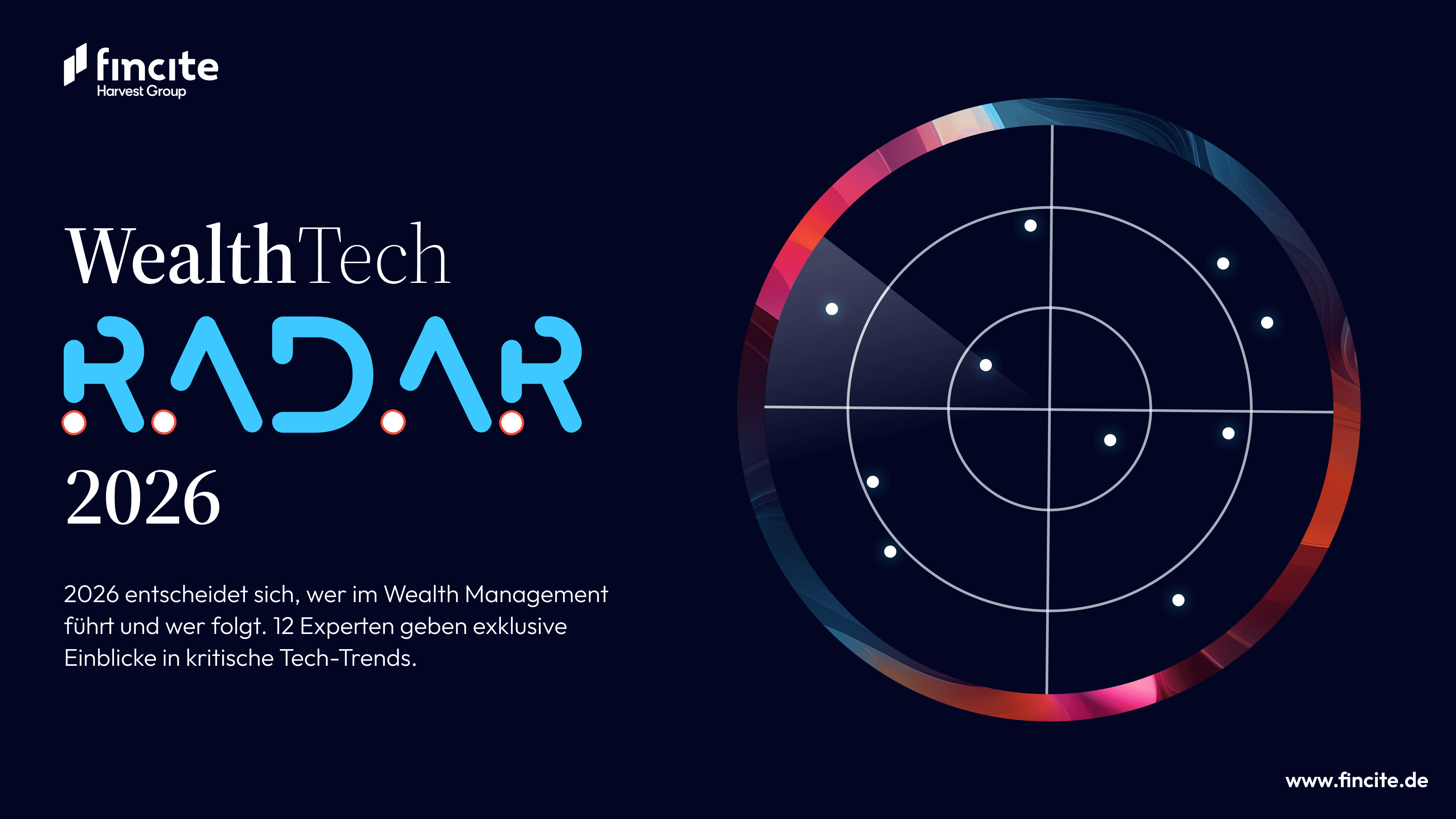 Titelseite des WealthTech Radars 2026