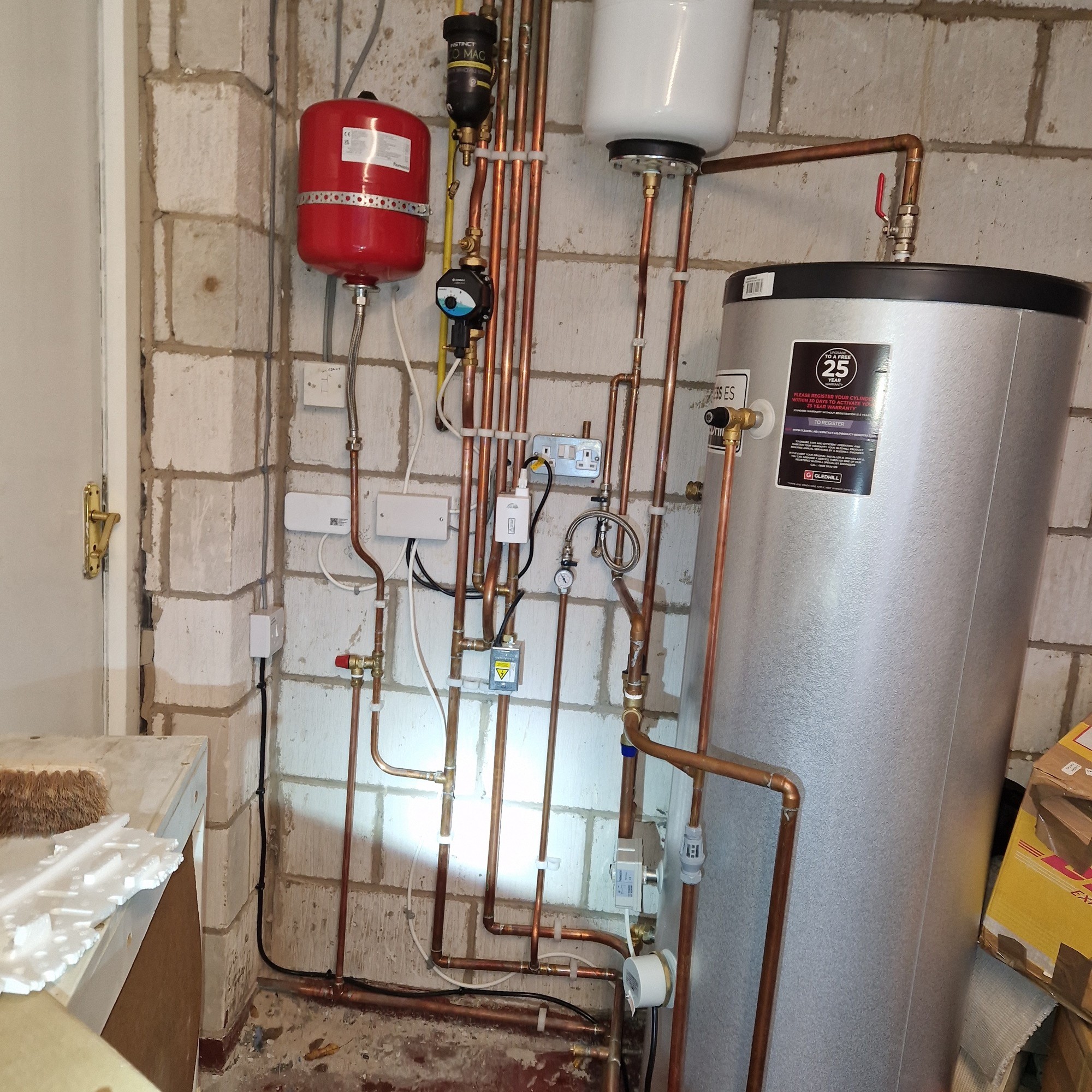 Recent gas and heating work by Mitchell's Gas Solutions