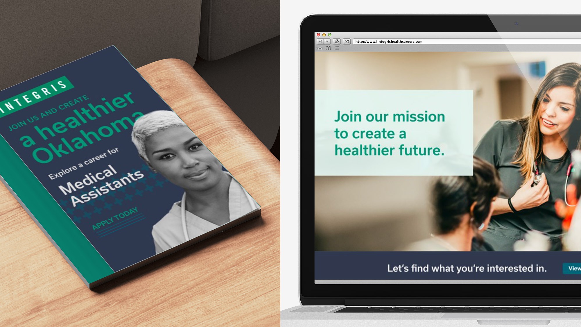 Collage of PCH healthcare employees with children patients