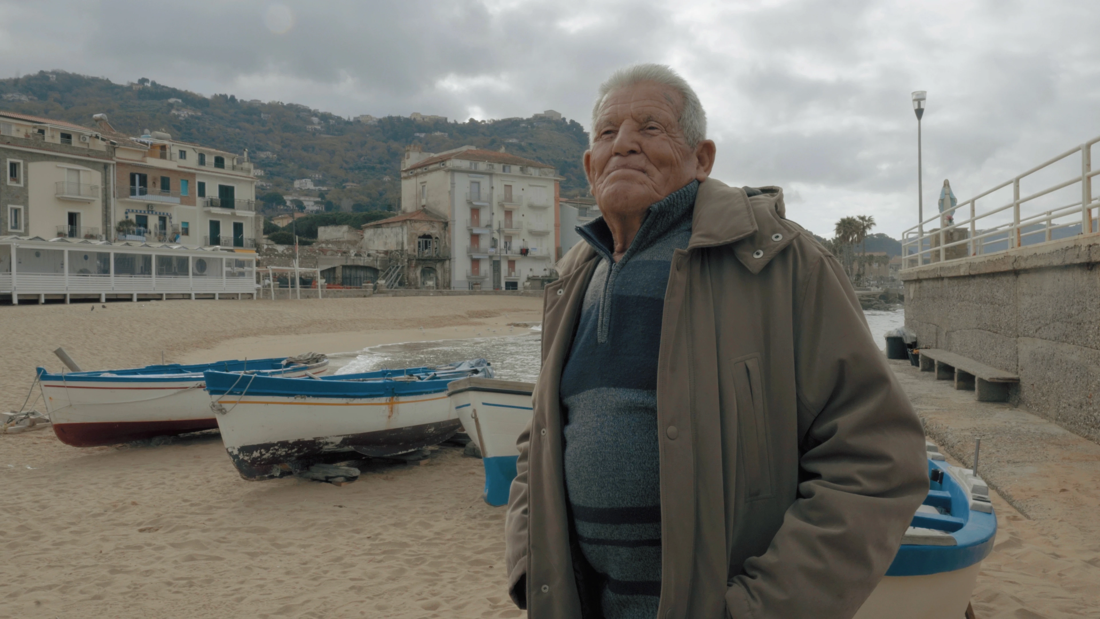 an old man from Polizzi Generosa, Italy