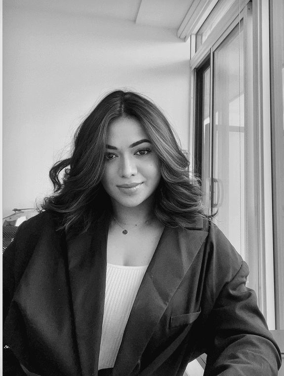 Portrait of portfolio creator – front view