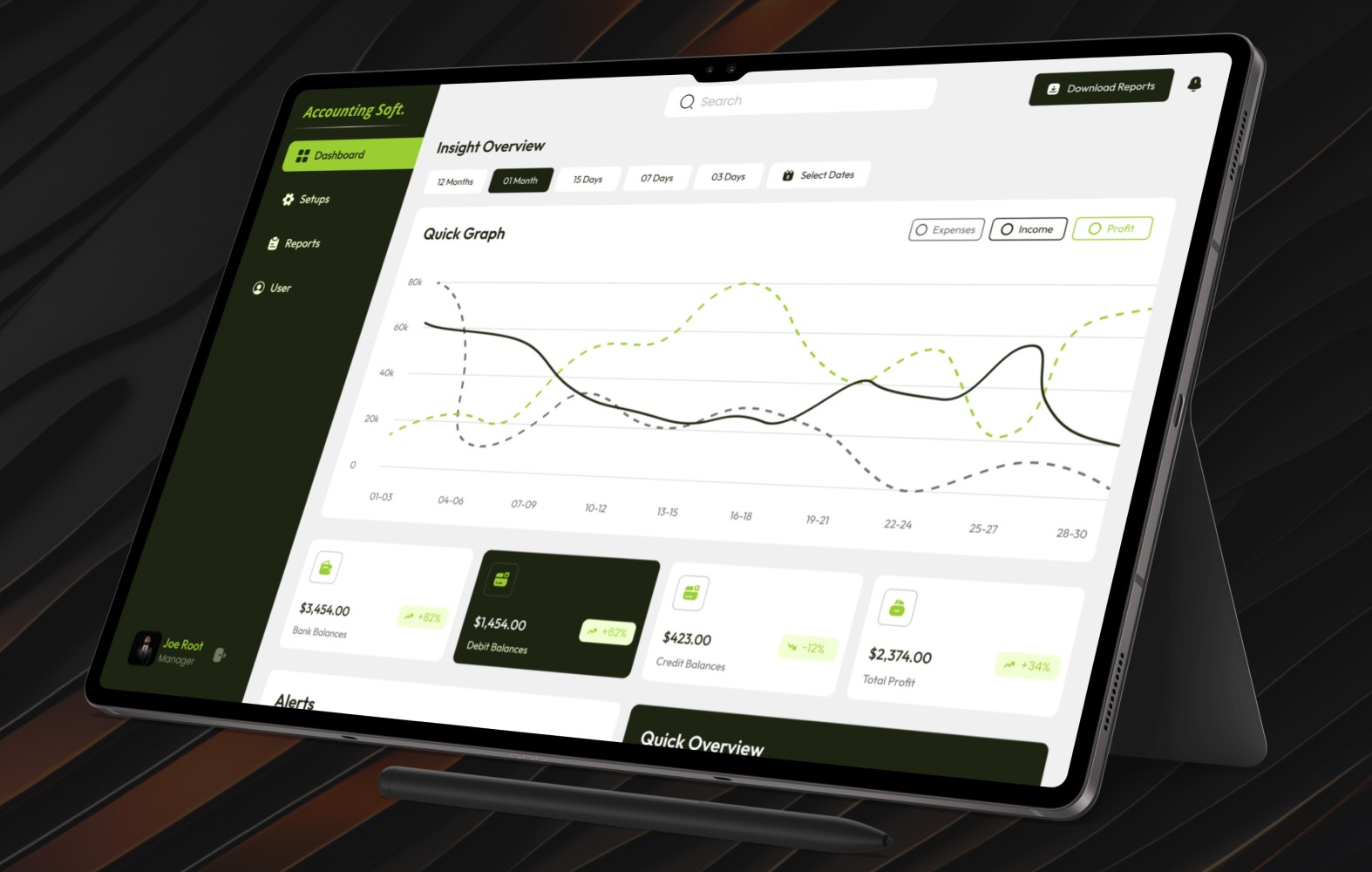 Accounting Soft Dashboard Image 4