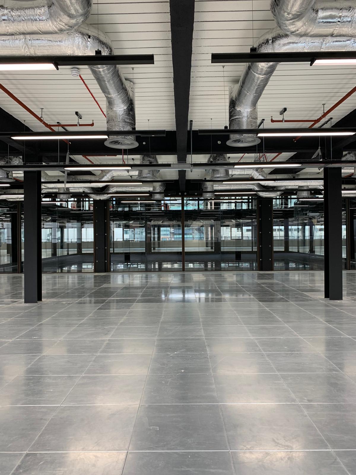 A commercial electrical installation completed by DPH