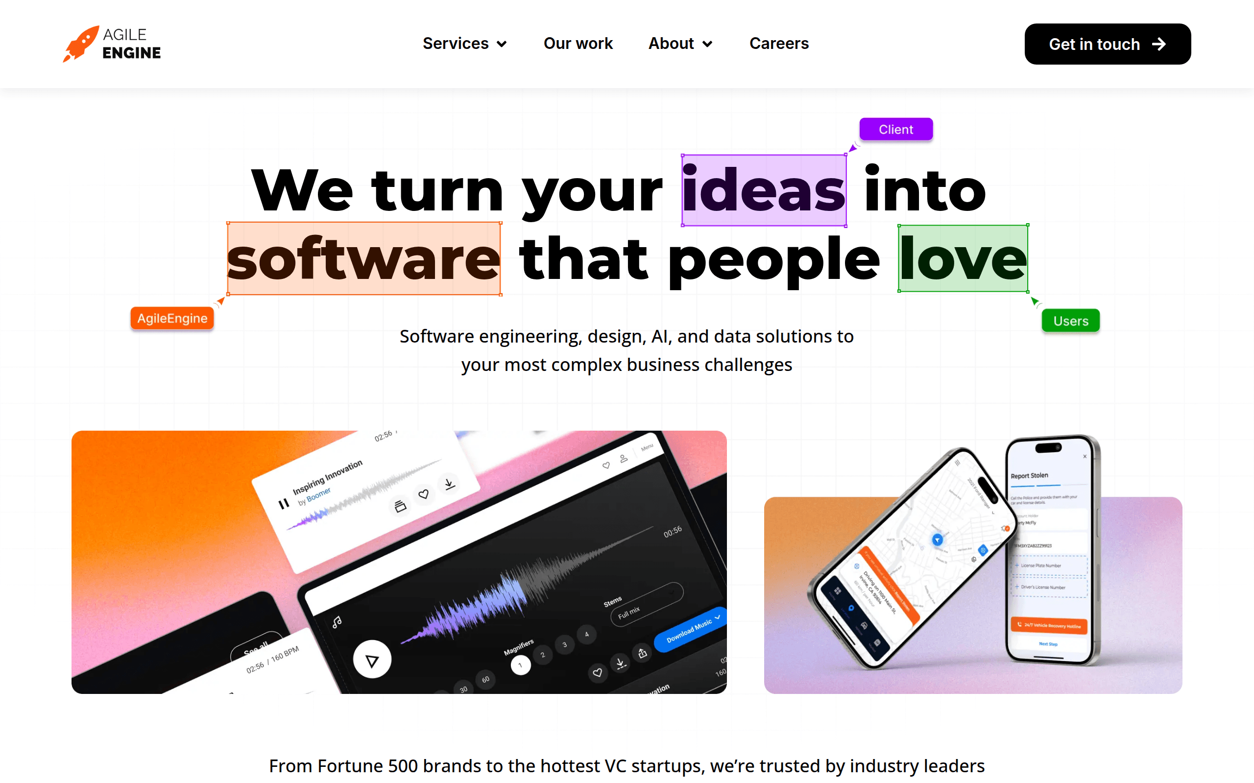 AgileEngine Screenshot
