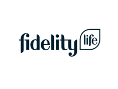 Logo of Fidelity life.